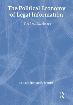 The Political Economy of Legal Information - Trosow, Samuel E