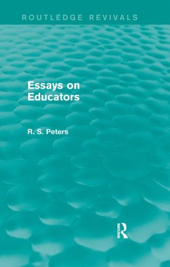 Essays on Educators (REV) RPD - Peters, R S