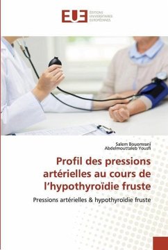 Profil des pressions artérielles au cours de l¿hypothyroïdie fruste - Bouomrani, Salem;Yousfi, Abdelmouttaleb