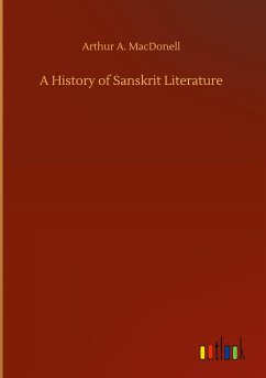 A History of Sanskrit Literature