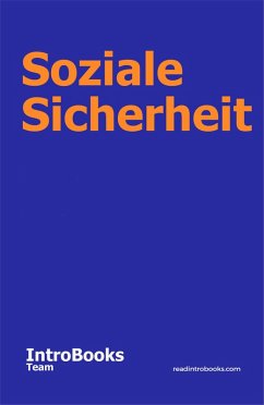 Cover Soziale Sicherheit (eBook, ePUB)
