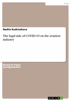 The legal side of COVID-19 on the aviation industry (eBook, PDF) - Kudriashova, Nadiia