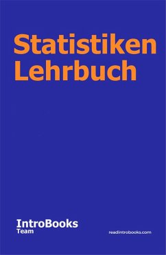 Cover Statistiken Lehrbuch (eBook, ePUB)