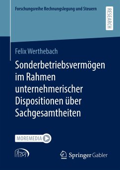 Sonderbetriebsvermögen im Rahmen unternehmerischer Dispositionen über Sachgesamtheiten - Werthebach, Felix