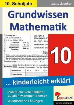 Grundwissen Mathematik / Klasse 10 - Stecker, Jutta