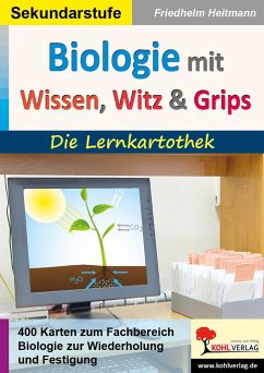 Biologie mit Wissen, Witz & Grips - Heitmann, Friedhelm