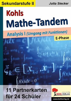 Kohls Mathe-Tandem / Analysis I - Stecker, Jutta