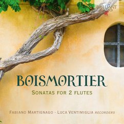 Boismortier:Sonatas For 2 Flutes - Martignago,Fabiano/Ventimiglia,Luca
