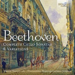 Beethoven:Complete Cello Sonatas & Variations - Testori,Marco/Mastroprimiano,Costantino