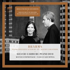 Brahms:Concerto For Piano Four Hands - Silver-Garburg Piano Duo/Wiener Symphoniker
