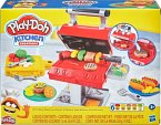 Hasbro F06525L0 - Play-Doh Kitchen Creations Grillstation Spielset, mit 6 Play-Doh Farben