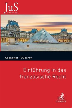 Einführung in das französische Recht - Cossalter, Philippe;Dubarry, Julien