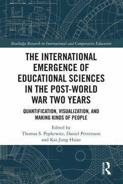 The International Emergence of Educational Sciences in the Post-World War Two Years (eBook, ePUB)