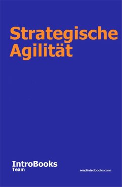 Cover Strategische Agilität (eBook, ePUB)