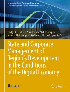 State and Corporate Management of Region’s Development in the Conditions of the Digital Economy (eBook, PDF)