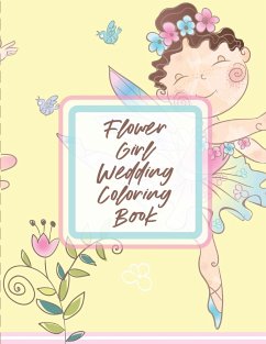 Flower Girl Wedding Coloring Book - Cooper, Paige