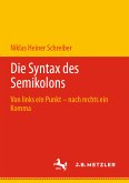 Die Syntax des Semikolons (eBook, PDF)