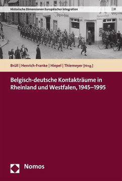 Cover Belgisch-deutsche Kontakträume in Rheinland und Westfalen, 1945-1995 (eBook, PDF)