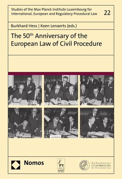 The 50th Anniversary of the European Law of Civil Procedure (eBook, PDF)