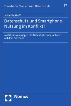 Datenschutz und Smartphone-Nutzung im Konflikt? (eBook, PDF) - Dieckhoff, Anke