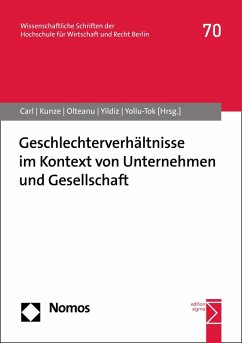 Geschlechterverhältnisse im Kontext von Unternehmen und Gesellschaft (eBook, PDF)
