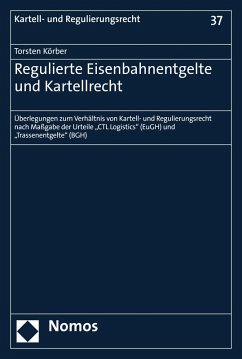 Cover Regulierte Eisenbahnentgelte und Kartellrecht (eBook, PDF)