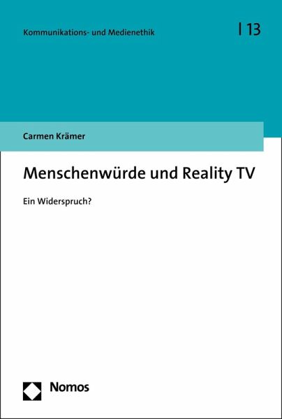 Menschenwürde und Reality TV (eBook, PDF)