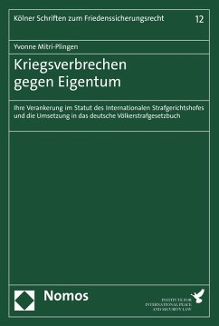 Kriegsverbrechen gegen Eigentum (eBook, PDF) - Mitri-Plingen, Yvonne