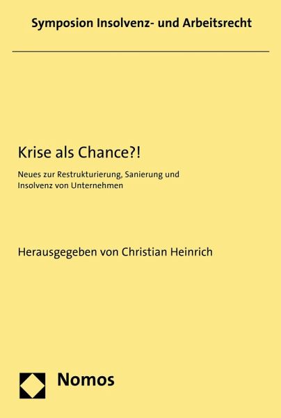 Krise als Chance?! (eBook, PDF) Krise als Chance?! (eBook, PDF)