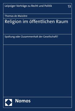 Religion im öffentlichen Raum (eBook, PDF) - de Maizière, Thomas