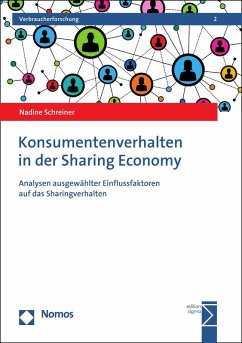 Konsumentenverhalten in der Sharing Economy (eBook, PDF) - Schreiner, Nadine