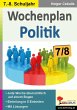 Wochenplan Politik / Klasse 7-8 - Bild 1