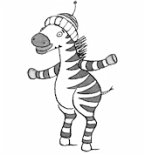 Stempel Zebra