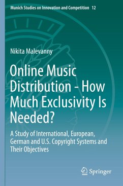 Online Music Distribution - How Much Exclusivity Is Needed? - Malevanny, Nikita