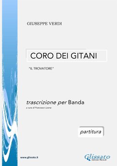 Cover Coro dei Gitani - per Banda da Concerto (partitura) (fixed-layout eBook, ePUB)