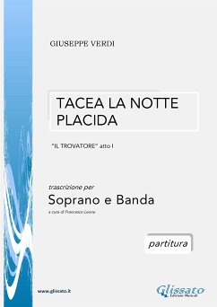 Tacea la notte placida - Soprano e Banda (partitura) (fixed-layout eBook, ePUB) - Verdi, Giuseppe