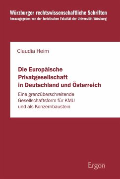 Die Europäische Privatgesellschaft in Deutschland und Österreich (eBook, PDF) - Heim, Claudia