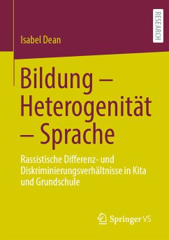 Bildung – Heterogenität – Sprache (eBook, PDF) - Dean, Isabel