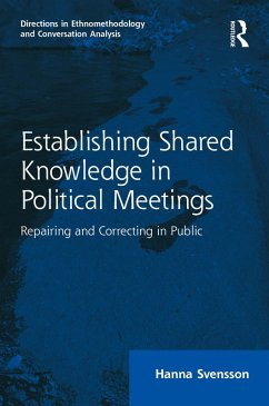 Cover Establishing Shared Knowledge in Political Meetings (eBook, ePUB)