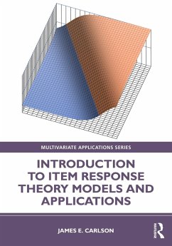 Introduction to Item Response Theory Models and Applications (eBook, PDF) - Carlson, James