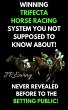 Winning Trifecta Horse Racing System... - Bild 1