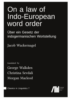 On a law of Indo-European word order