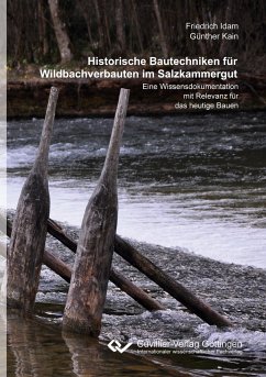 Historische Bautechniken für Wildbachverbauten im Salzkammergut - Idam, Friedrich; Kain, Günther