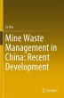 Mine Waste Management in China: Recent... - Bild 1