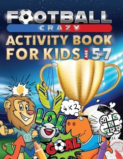 Cover Football Crazy Activity Book For Kids Age 5-7