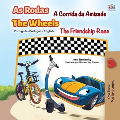 The Wheels -The Friendship Race (Portuguese English Bilingual Kids' Book - Portugal) - Books, Kidkiddos; Nusinsky, Inna