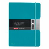 Herlitz Notizheft flex A5 40 Blatt kariert caribbean turquoise Herlitz Notizheft flex A5 40 Blatt kariert caribbean turquoise