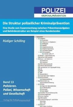 Die Struktur polizeilicher Kriminalprävention - Schilling, Rüdiger