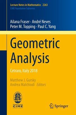 Geometric Analysis (eBook, PDF) - Fraser, Ailana; Neves, André; Topping, Peter M.; Yang, Paul C.
