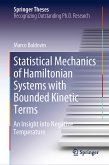 Statistical Mechanics of Hamiltonian Systems with Bounded Kinetic Terms (eBook, PDF)